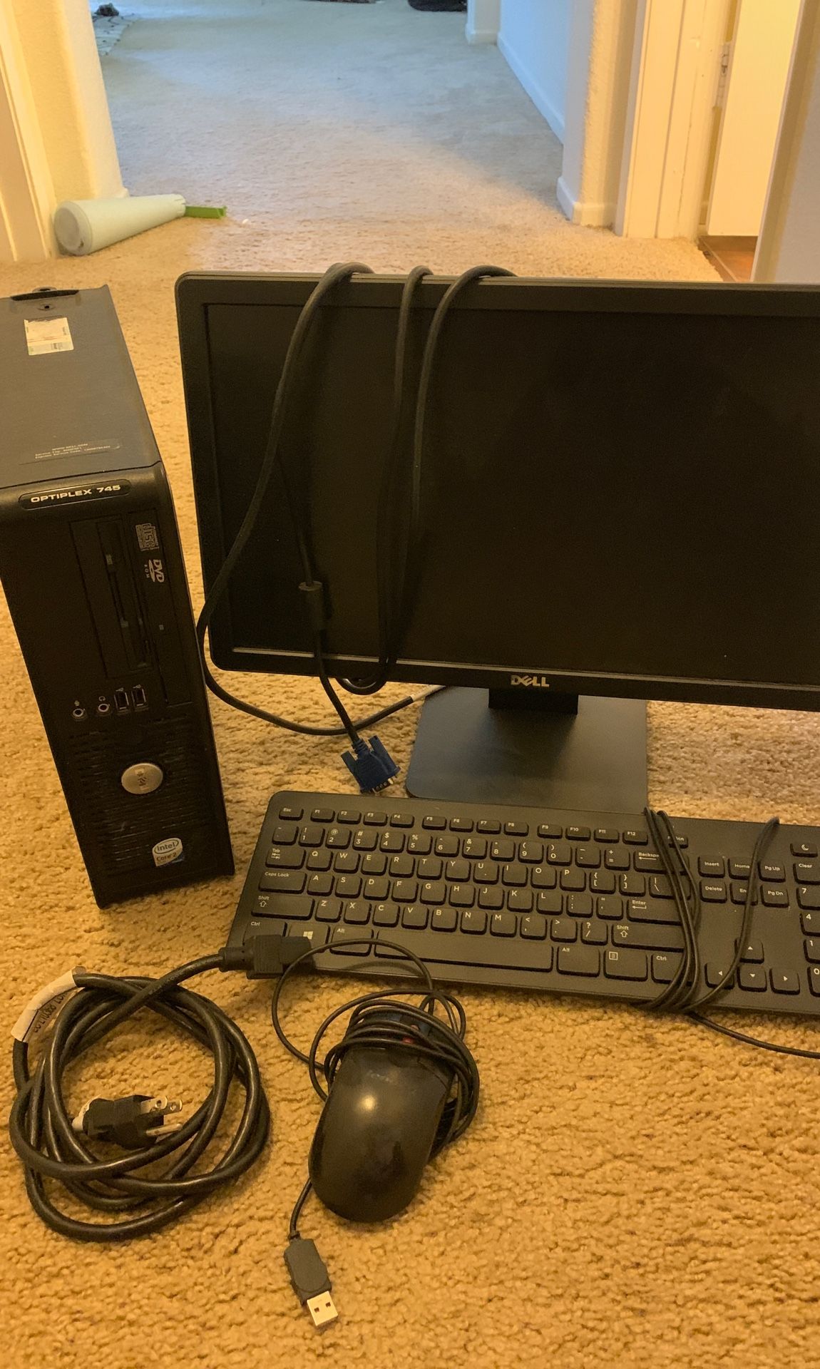 Dell computer Optiplex 745 desktop