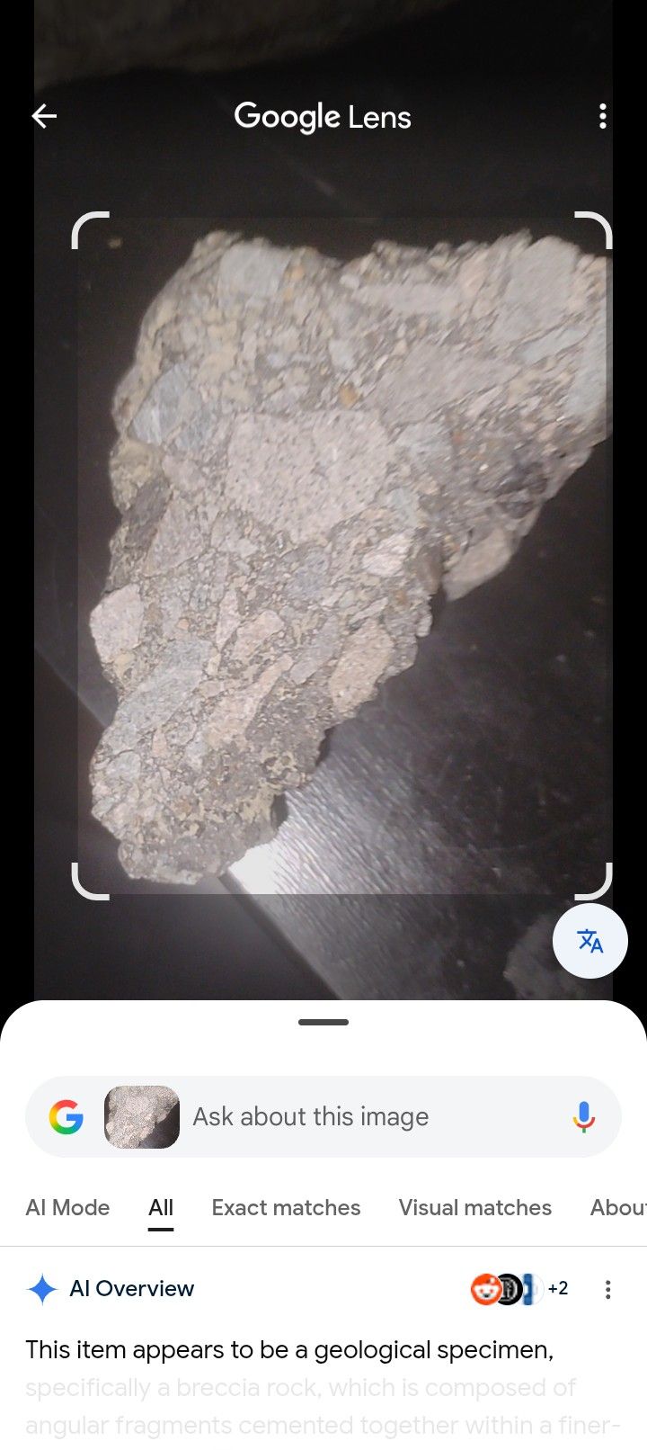 Lunar Meteorite Authentic Real Piece Of The Moon Rare