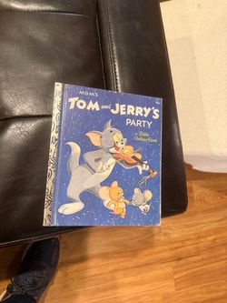 Tom & Jerry Golden Book—-1955