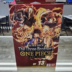 One Piece The Three Brothers Ultra Deck 