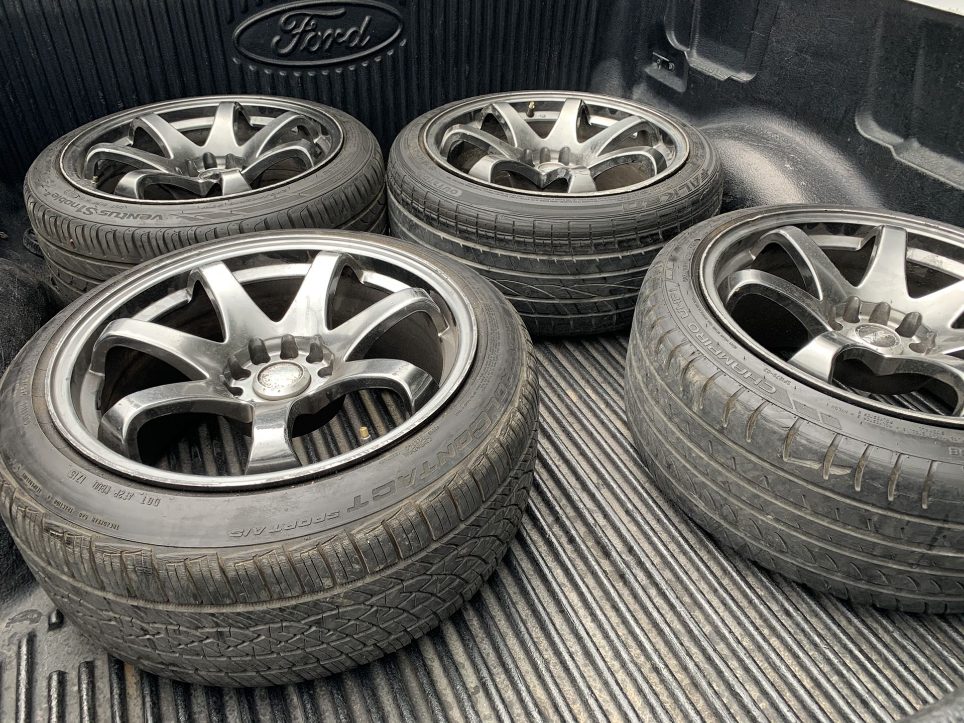 Make a serious offer/ 18inch set / 5x100 & 5x114 pattern