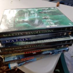 The MATRIX Trilogy DVDs