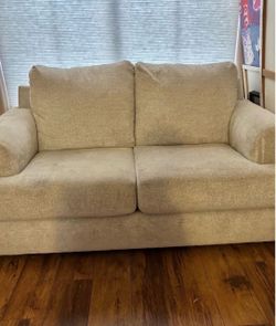Cozy & Comfortable Neutral Loveseat / Small Couch – Great Condition! - $250