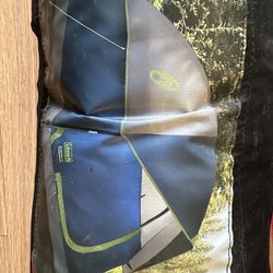 Hiking Tent With Large and  Small warm Sleeping Bag 