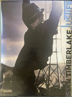 2003 Justin Timberlake Poster