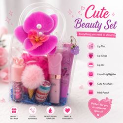 Cute Beauty Gift Set with Fairy Dust ✨💋💋
