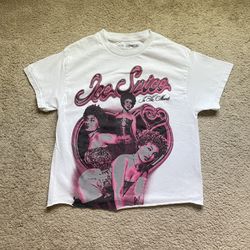 white shirt with ice spice graphic