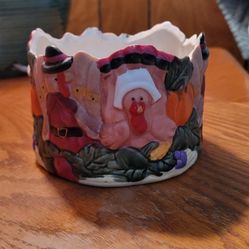 Thanksgiving Candle Holder