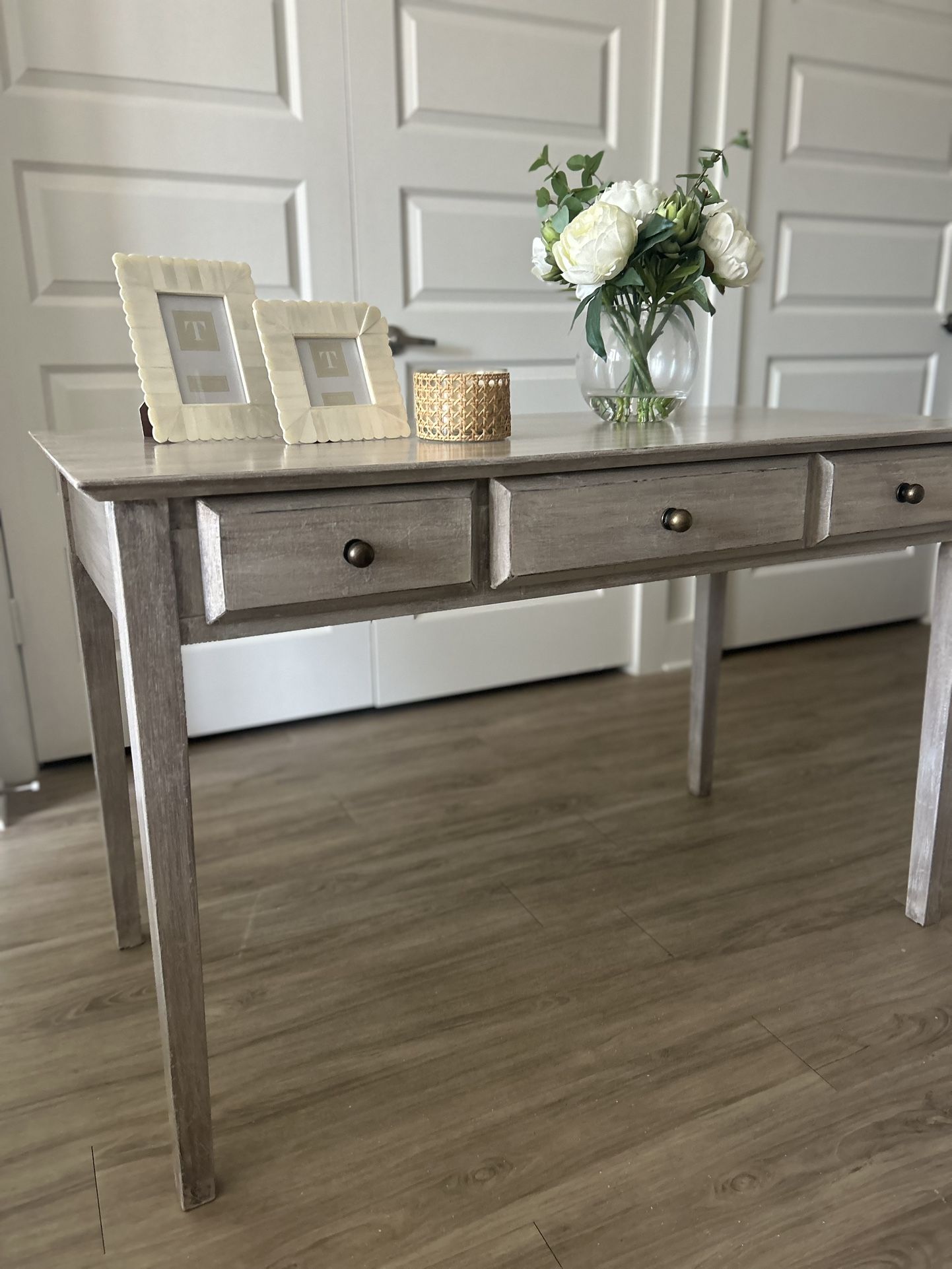Refinished Vintage Coastal Desk