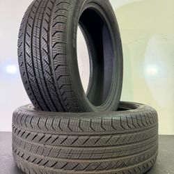V921  235 50 19 103T  Continental  ProContact GX SSR  2 Used Tires 80% Life 
