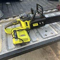 ryobi chainsow 14 in