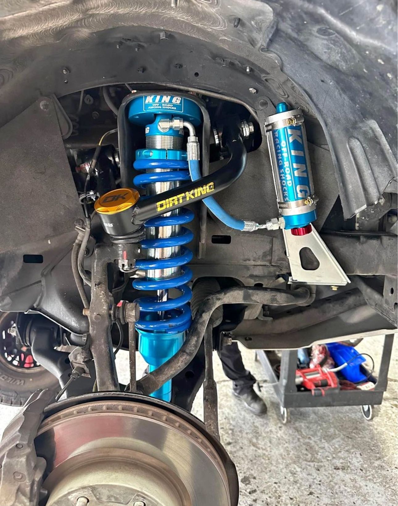King 2.5s W/ Adj And Dirt King UCA For Tacoma Available