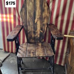 Unique Up Cycled Coffin Chair 