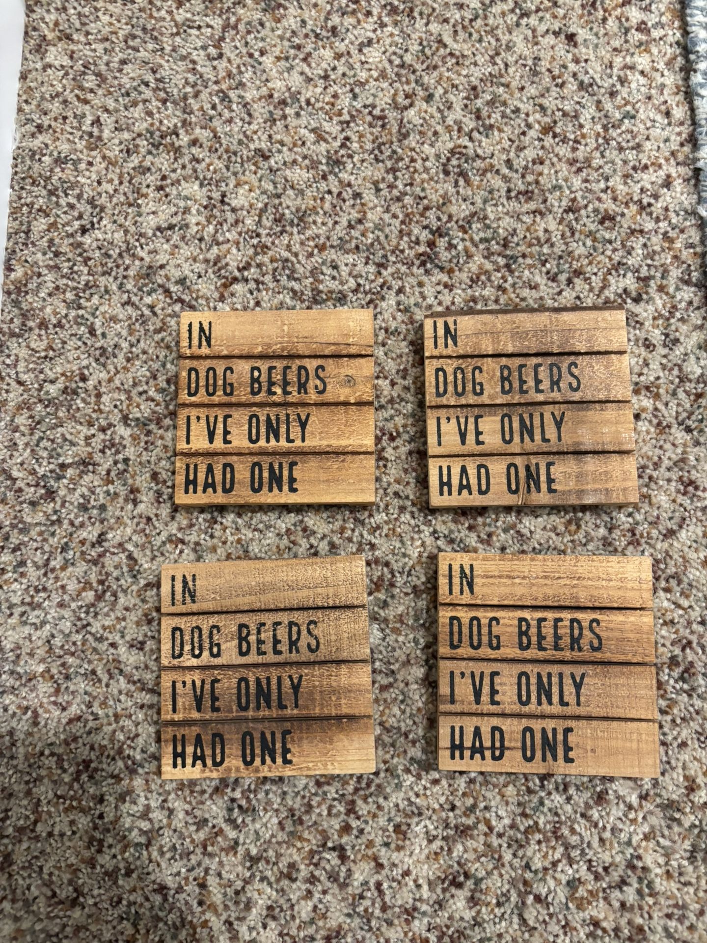 Set Of 4 FUNNY Coasters