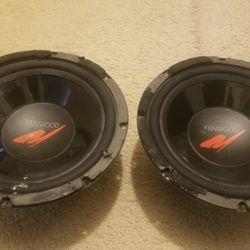 Subwoofer 10" Used Kenwood 