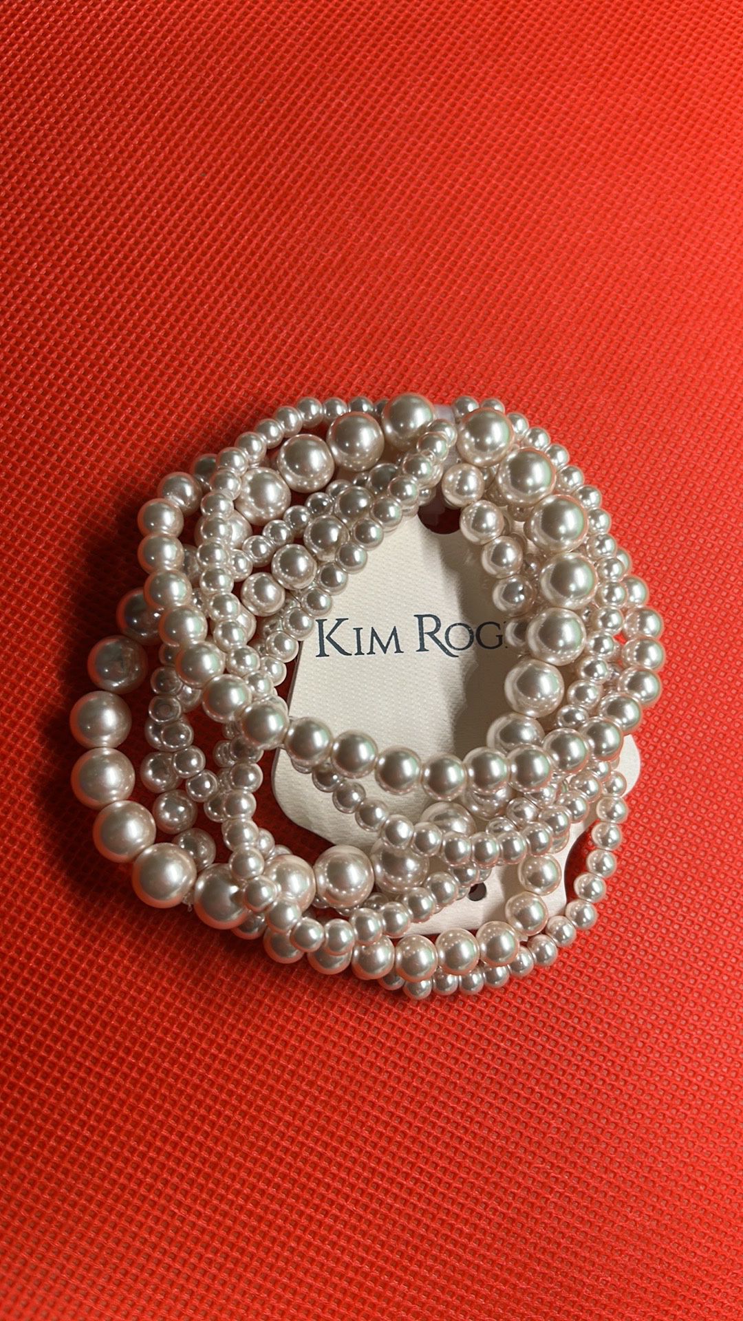 Blush Pearl Bracelet Set