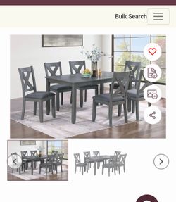 $399 dinning set