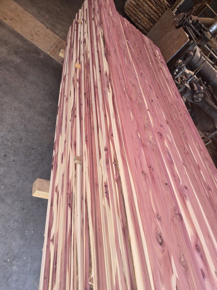 Fresh Cedar Boards