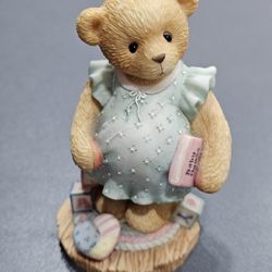 Cherished Teddies Anxiously Awaiting the Arrival 476978 Expectant Mother Figurine 1998