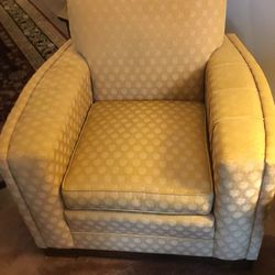 Accent Chair very sturdy in excellent condition- smoke free and pet free home