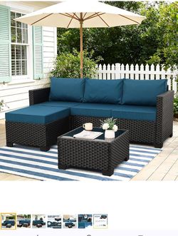 Outdoor furniture with table Brandon