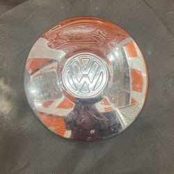 4 X Vintage 1(contact info removed) VW Beetle Chrome Dog dish Hubcaps 10” Volkswagen Bug