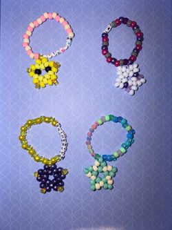 Star kandi bracelets festival raves