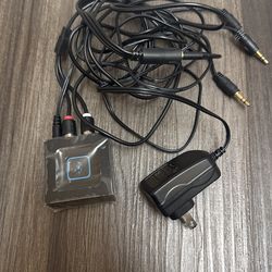 esinkin Bluetooth Audio Adapter for Music Streaming Sound System, Wireless Audio Adapter Works with Smartphones and Tablets, Bluetooth Receiver for Ho