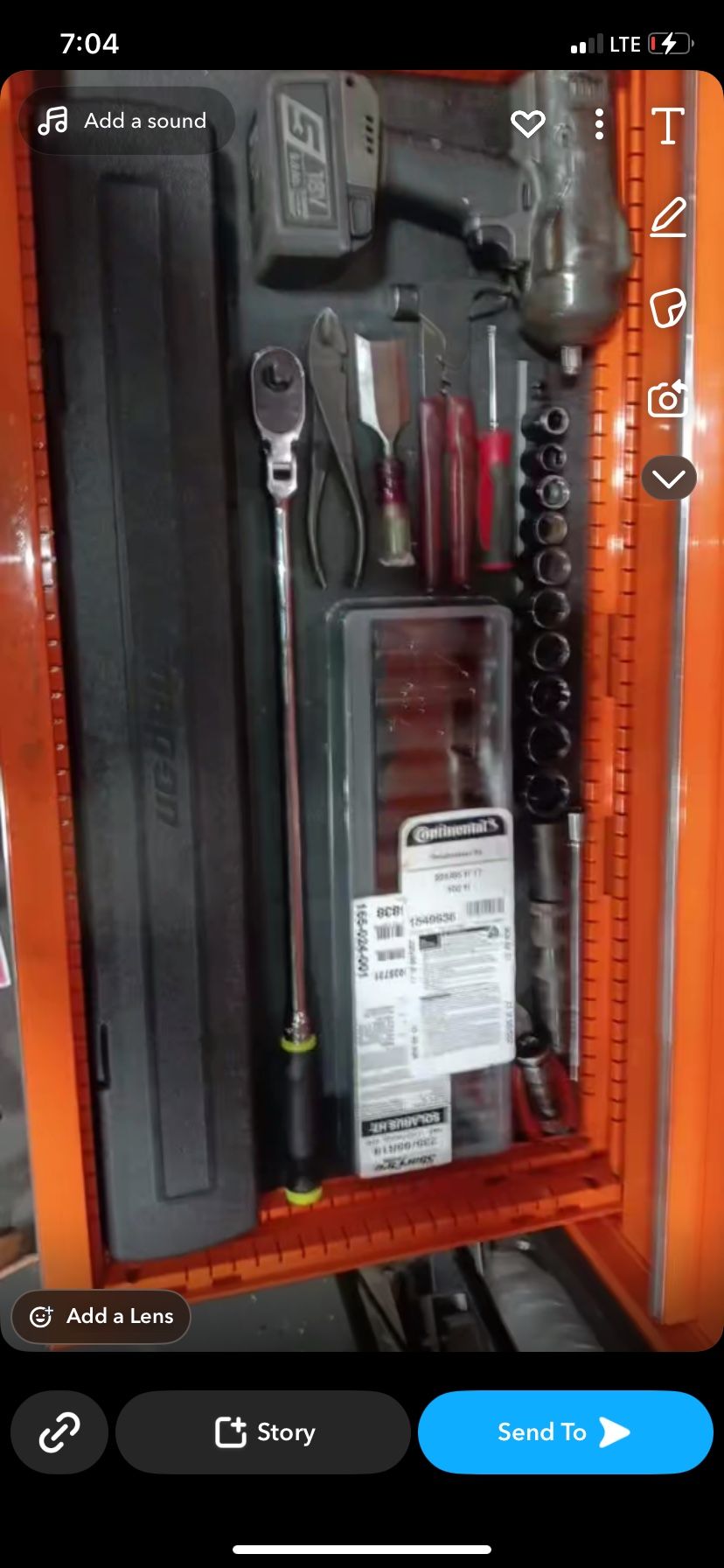 Snapon Impact Gun Torque Wrench And Socket Set