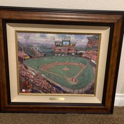 Thomas Kincaid angels World Series canvas