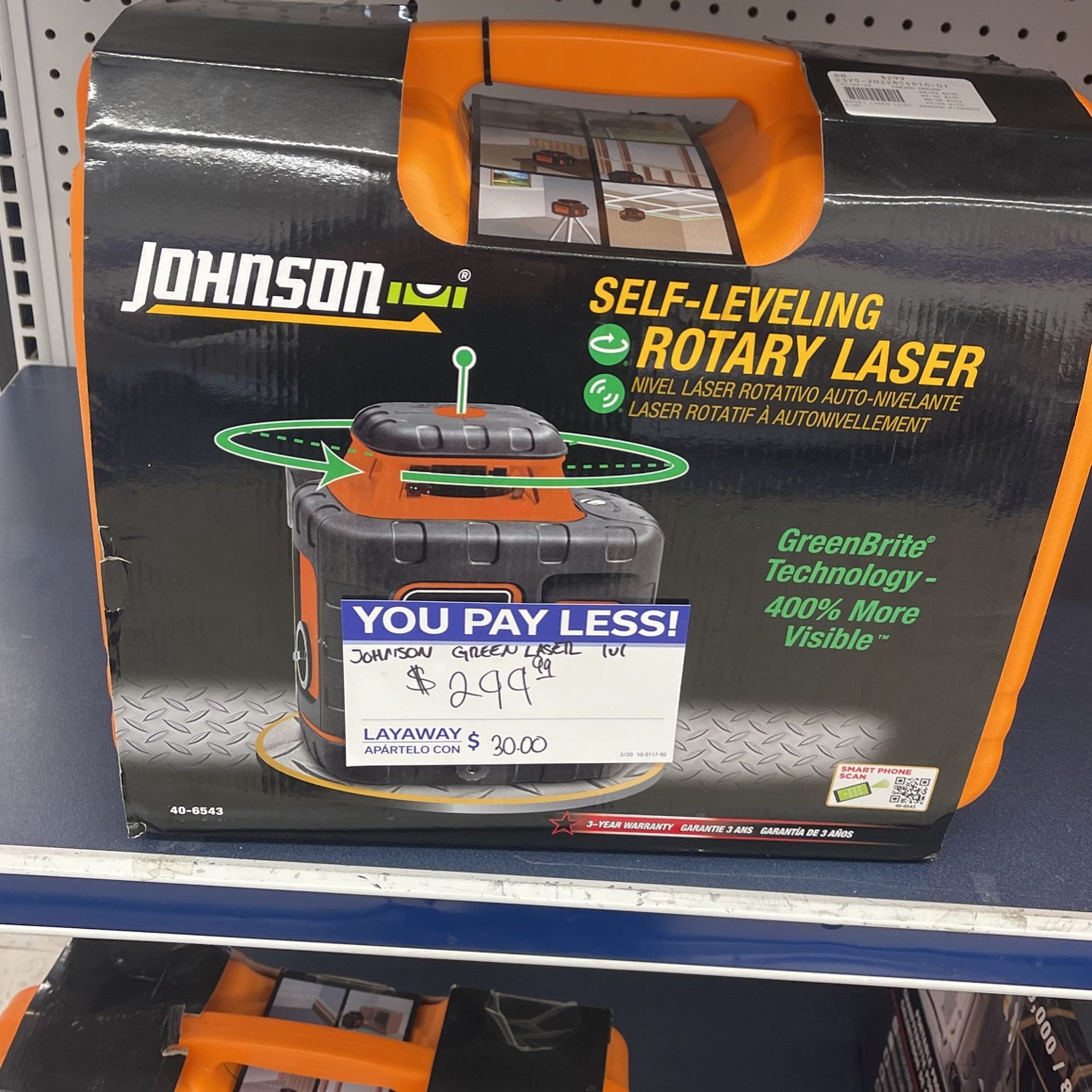 Johnson Green Lite Lvl Laser