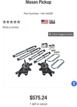JEGS RACING Nissan hardbody/Pathfinder Lowering Kit