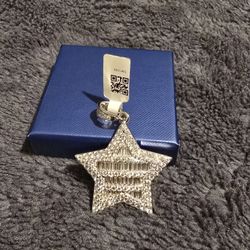 925 STERLING SILVER STAR PENDANT 