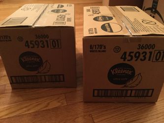 New Kleenex soft tissue paper 12 packs 170 ct 3-layers each ct