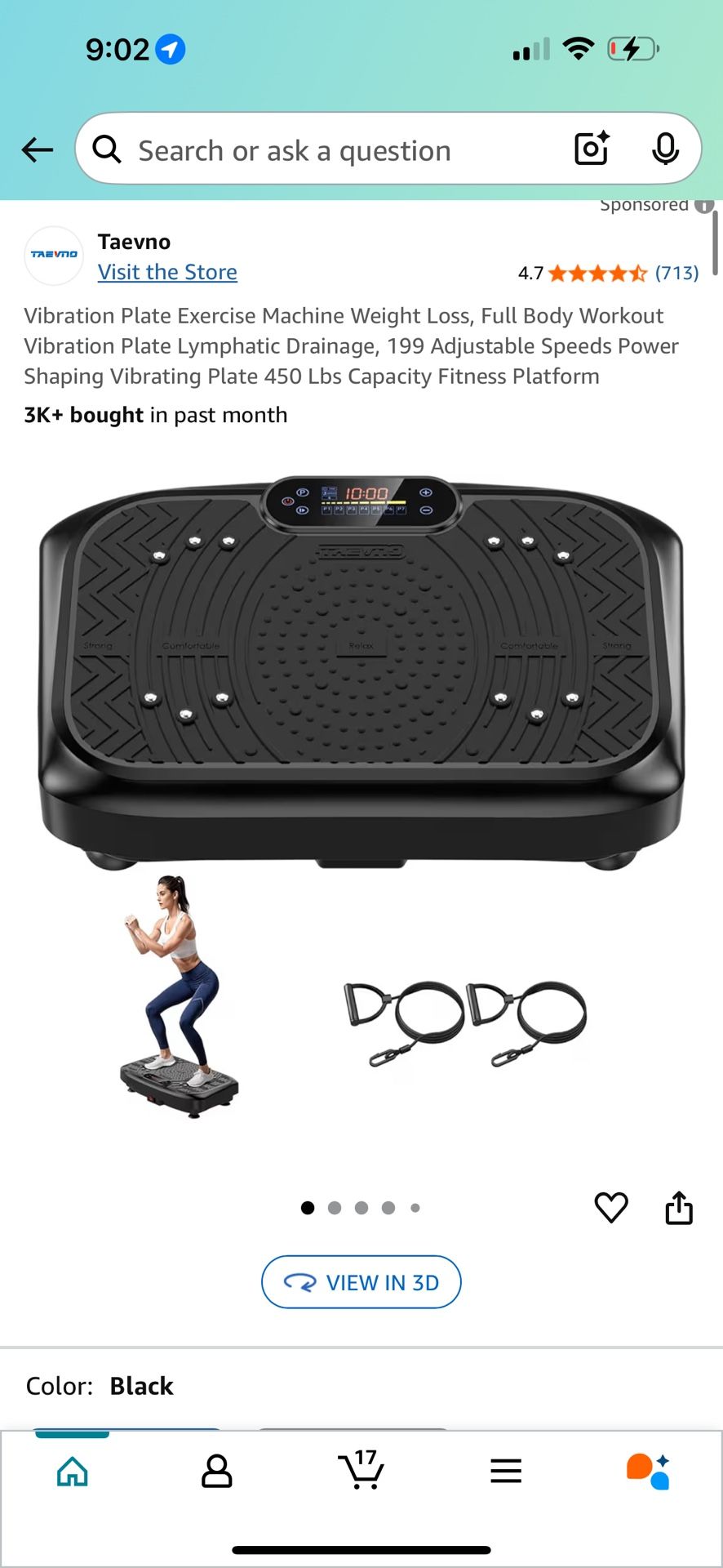 New In Box Vibration Plate