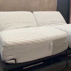 Casper Wave Hybrid Snow Twin Xl Mattress Bed 