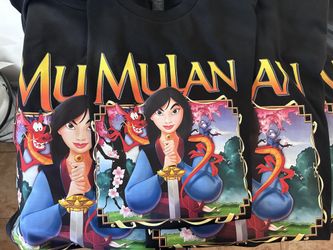 Mulan custom t shirts
