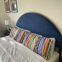 King Size Arch Shaped Headboard and Bed frame 