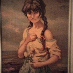 Rare Marcel Dyf Gypsy Girl