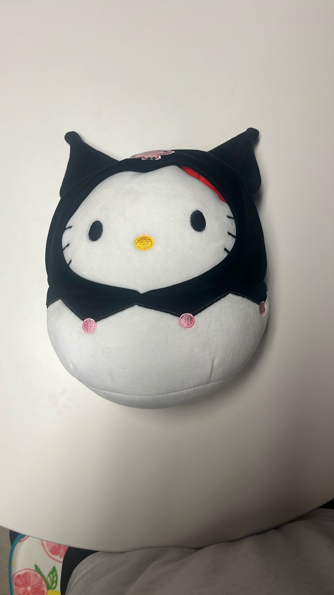 Hello Kitty With Kuromi Hat Squishmallow 8”