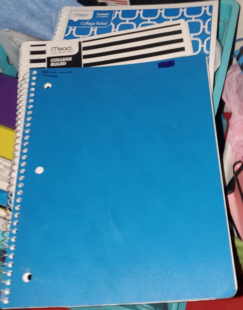 3 Notebooks