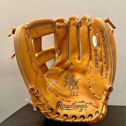 Cal Ripken Jr Signed Rawlings Heart of the Hide PRO-6HF Glove JSA COA 1993
