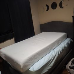 Twin Size Memory Foam Matress (Pre-owned) $80 OBO