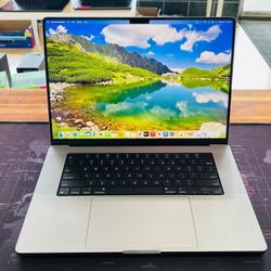 MacBook pro 16” 2021 M1 pro 
16GB RAM 500GB IOS: sequoia