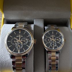 Invicta His and Hers watches!!