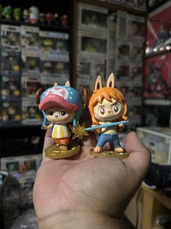 One Piece Labubu Figures 