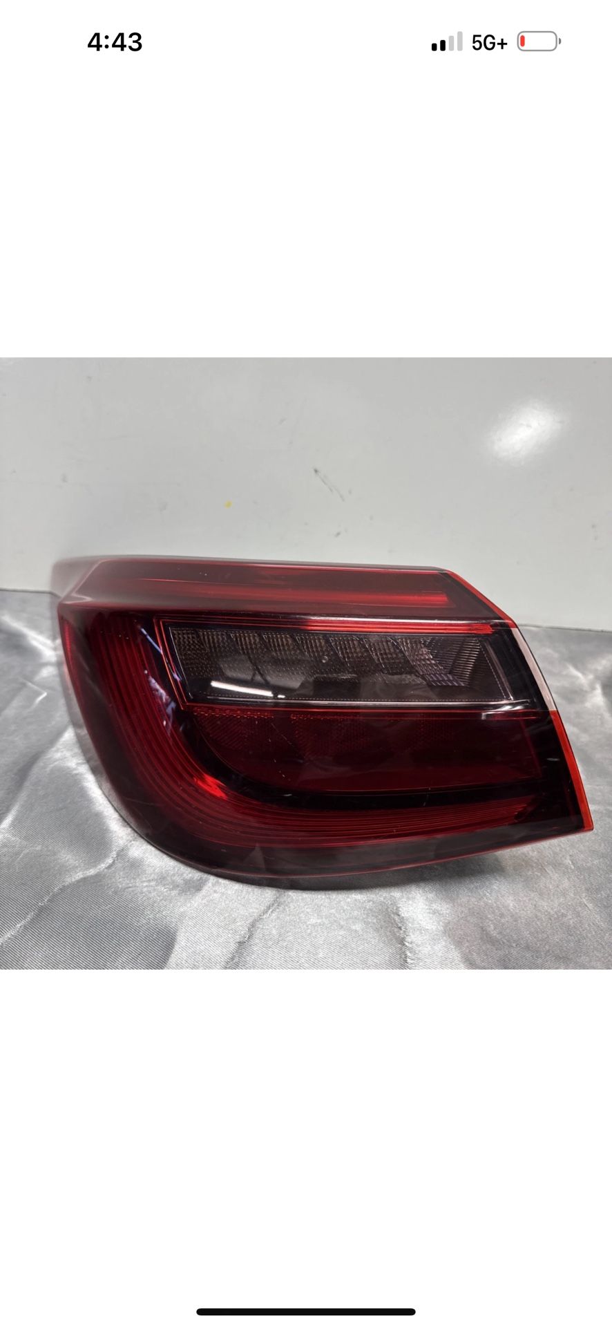 2018 2019 2020 INFINITI Q50 DRIVER SIDE LED TAIL LIGHT OEM AB59
