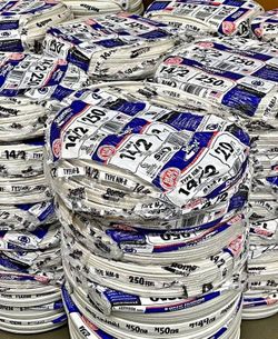 Electrical wire Romex 14/2 rolls of 250ft