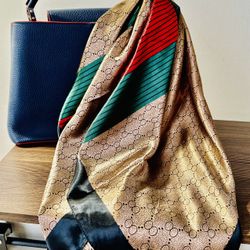 Unique Fashionable Square silky Scarf