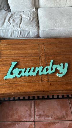 Laundry Decorating 